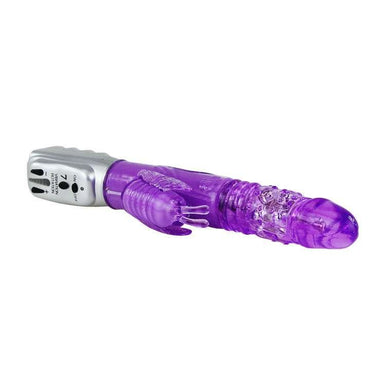 Vibratore Rabbit Viola con 7 Vibrazioni e 6 Rotazioni per Doppia Stimolazione